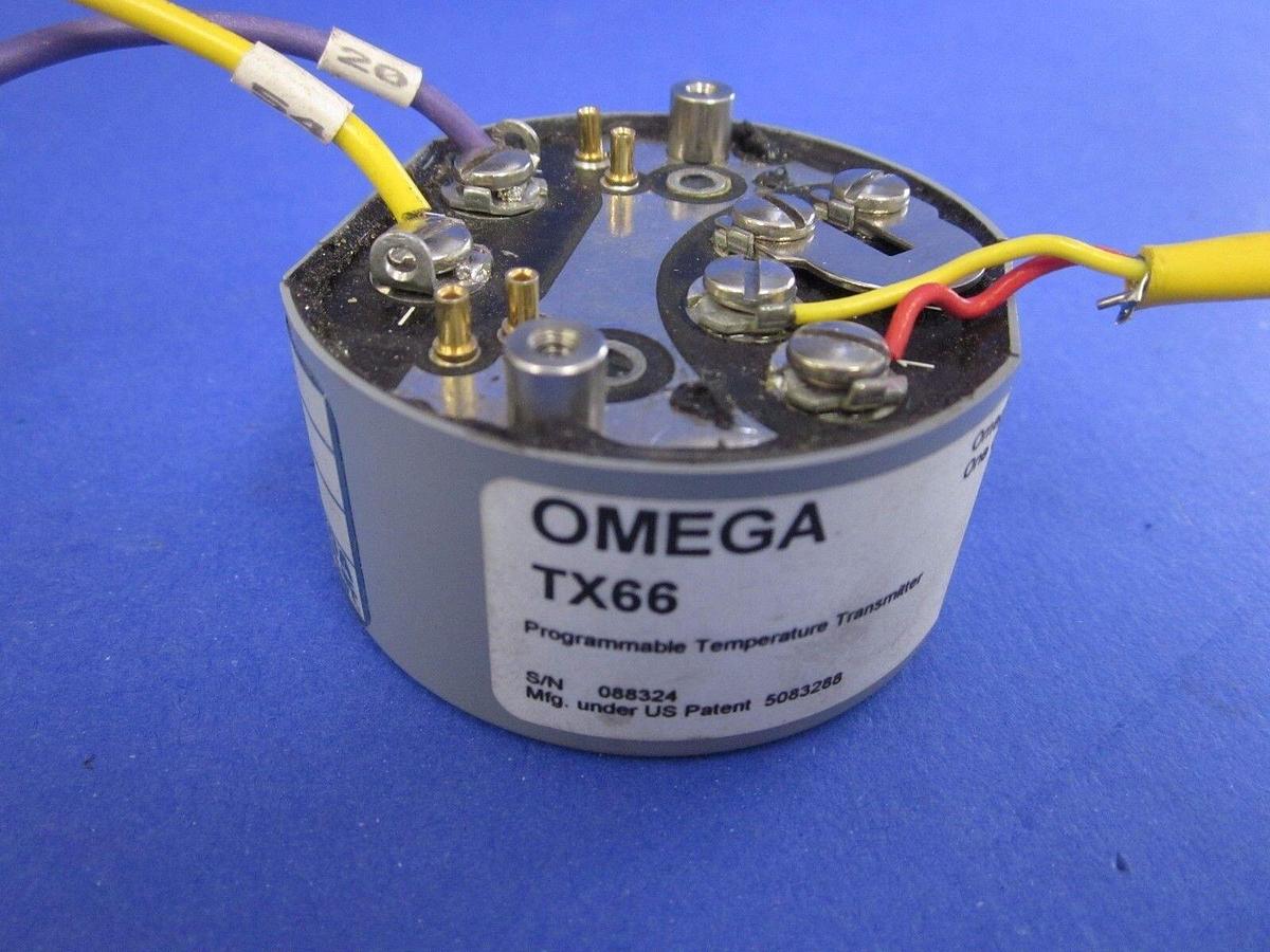 Used OMEGA TX66 Temperature Transmitter, Used