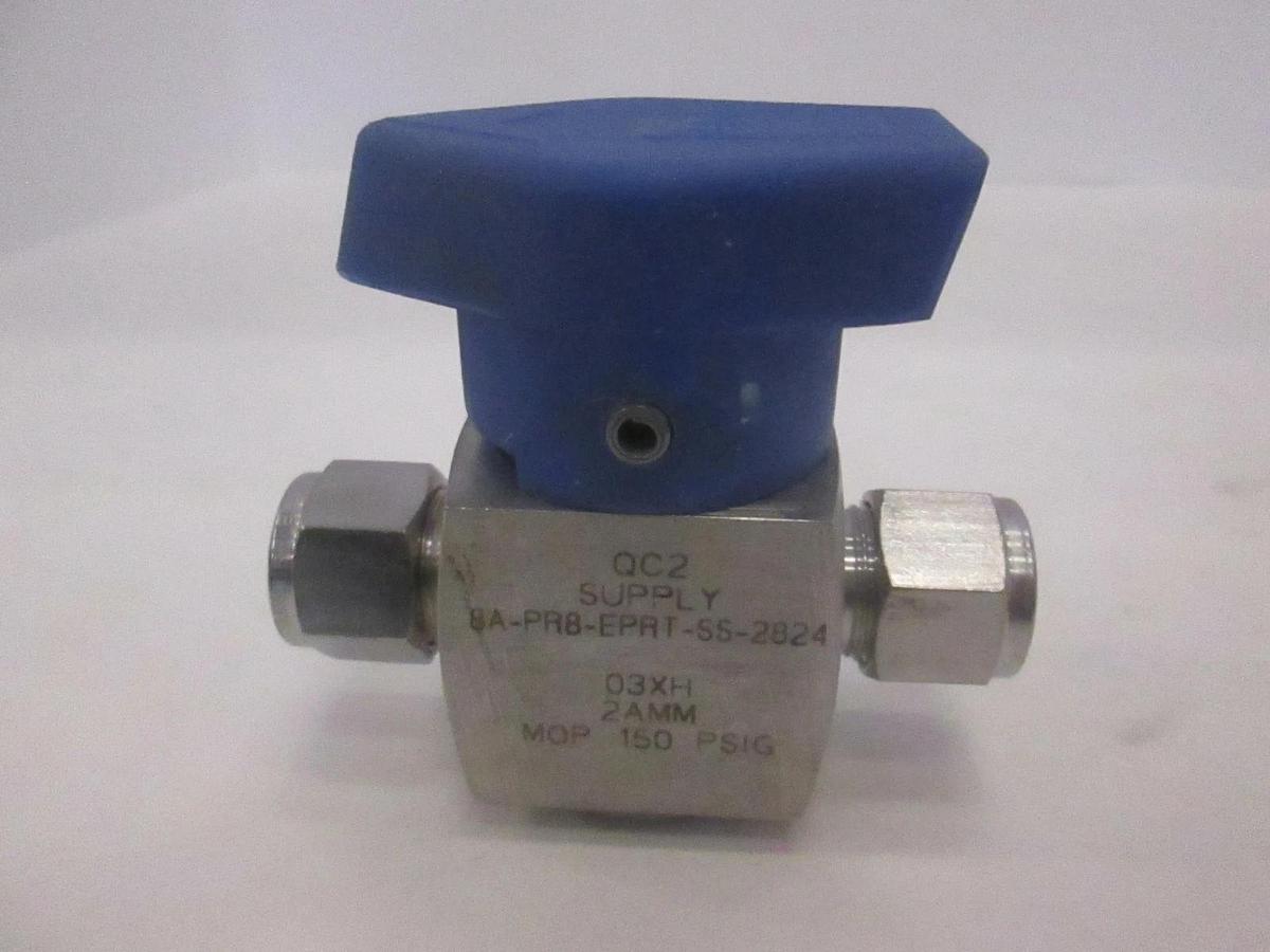 Used Parker, 8A-PR8-EPRT-SS-2824 QC2 Supply Valve, Used
