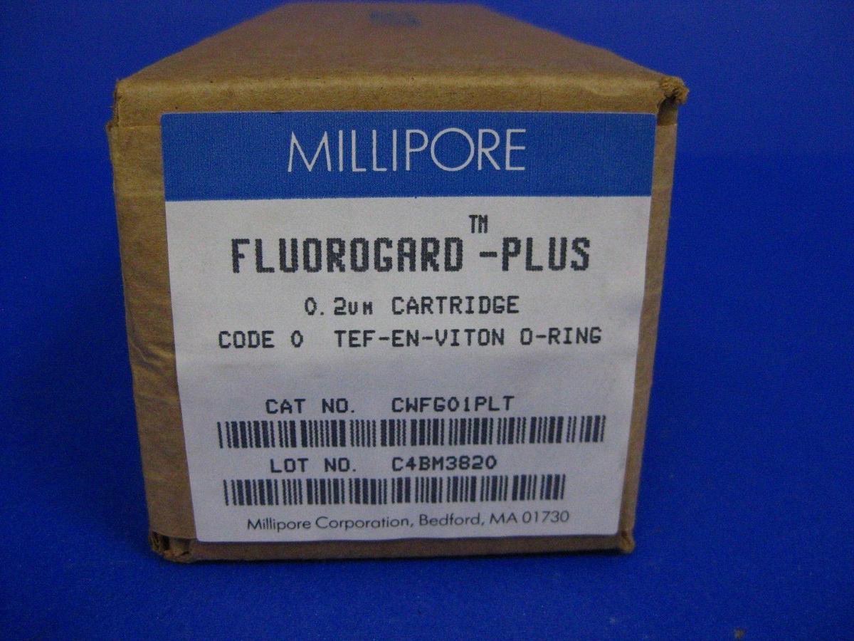 Millipore Fluorogard Plus CWFG01PLT Cartridge Filter, 1.0um, 10"L, TEV O-ring