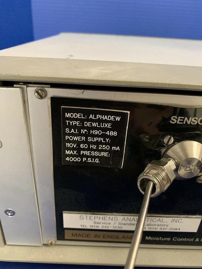Used MCM Alphadew Dewluxe Hygrometer , Used
