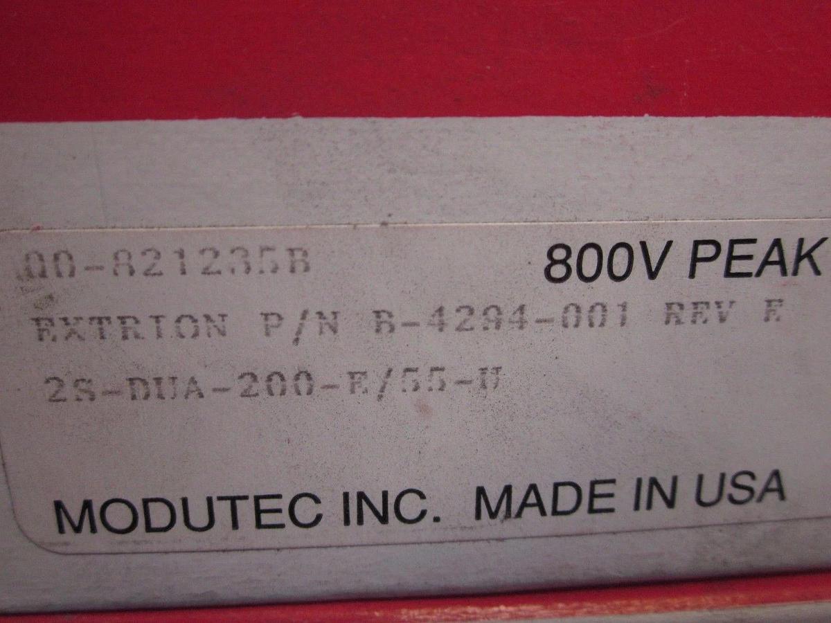VARIAN B-04294001 / MODUTEC 00-821235B Meter Gauge, 0-2K Microns - Lot of 2