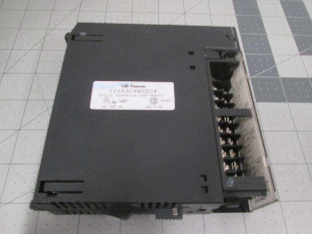 Used GE Fanuc, IC693CMM301F, PLC Module, Genius Communications Module, Used