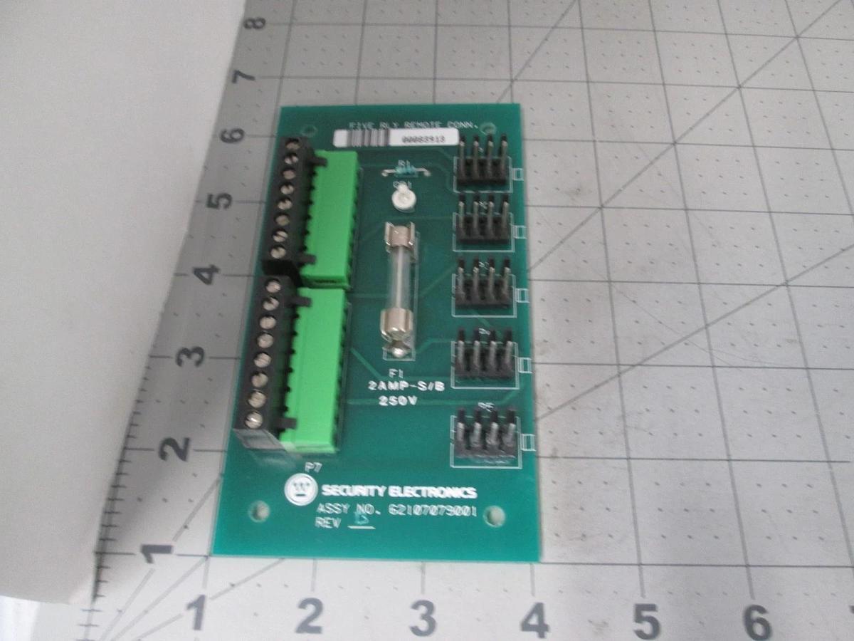Westinghouse Security, LTC101-605 REM, Five Relay Remote Connector PCB Assy, New