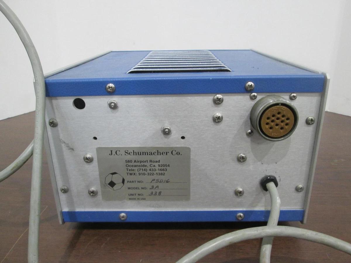 Used Schumacher, Source Temperature Controller Power Supply, Model 3A, For Parts