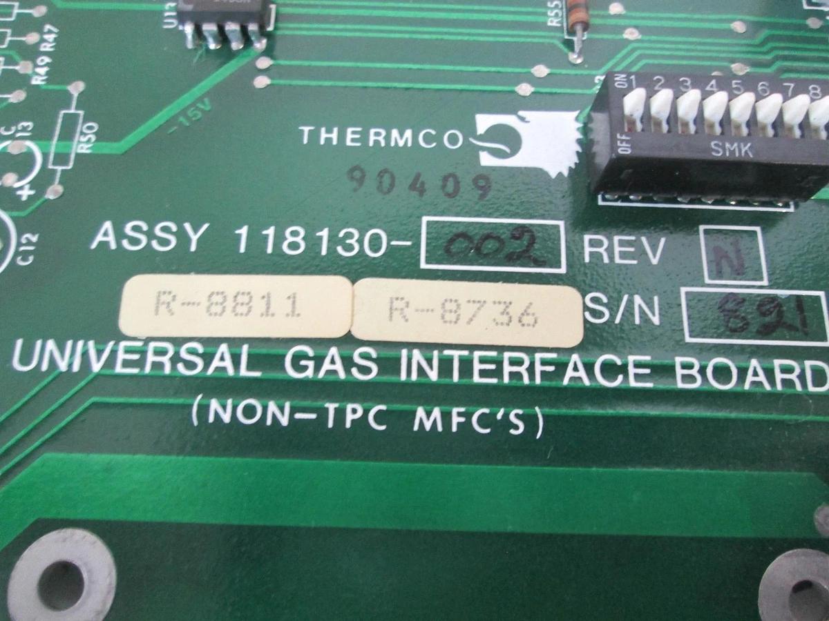SVG, 118130-002, Tylan Universal Gas Interface PCB Assy, New
