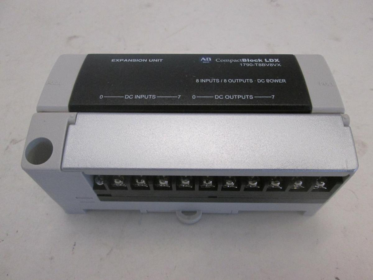 Used Allen-Bradley, Compact Block LDX, 1790-T8BV8VX, Used