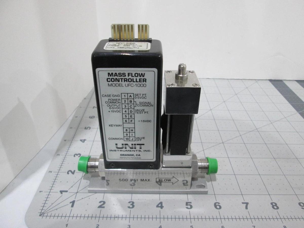 Used Unit, UFC-1000, Mass Flow Controller, 5%B2H6/N2, 300 SCCM, Used
