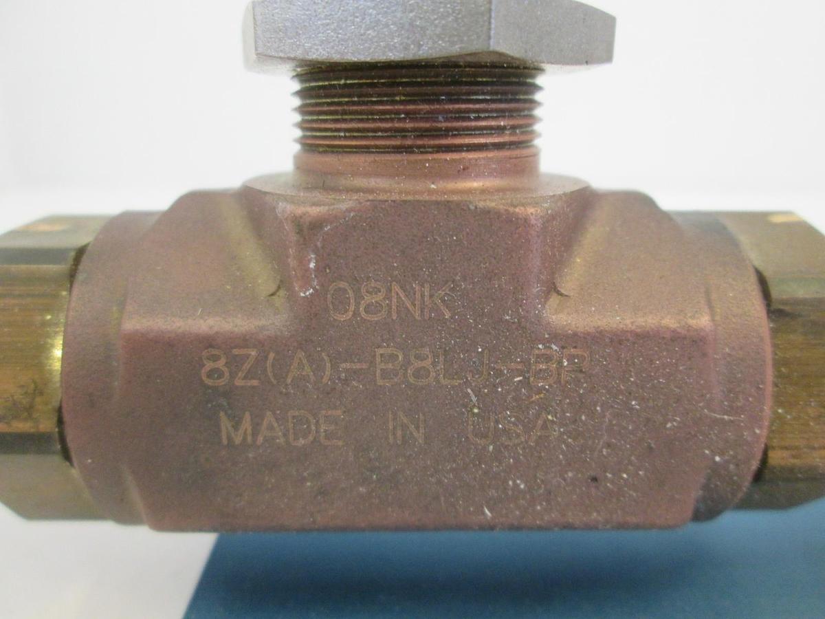Used APTech AK1210B 4PL 8 8 0 0 4-Port Brass Pressure Regulator Stick Assy, Used