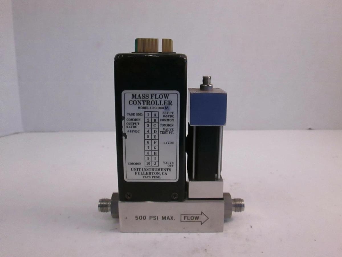 Used Unit UFC-1000M Mass Flow Controller MFC, O2, 5 SLPM