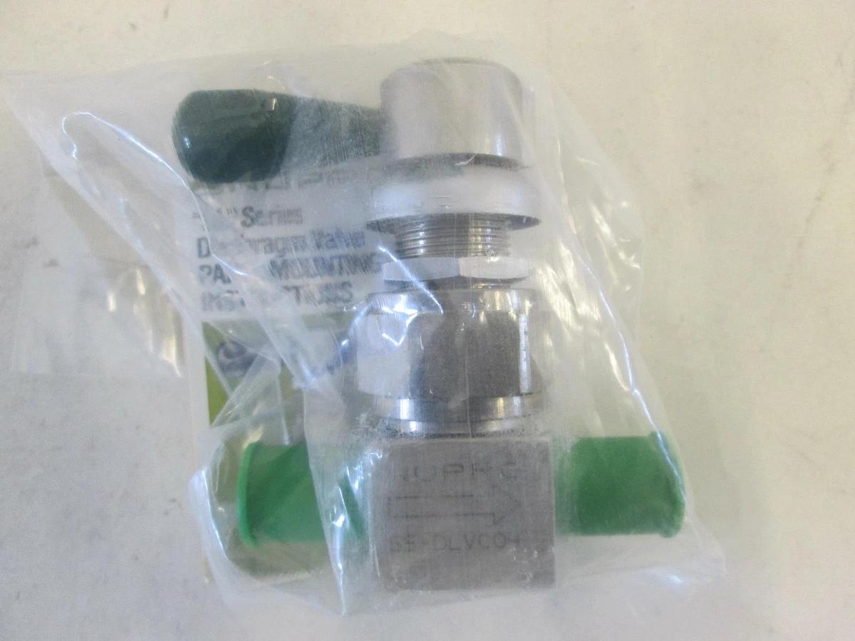 Nupro, SS-DLVC04, High Pressure Diaphragm Valve, 1/4 MVCR, New