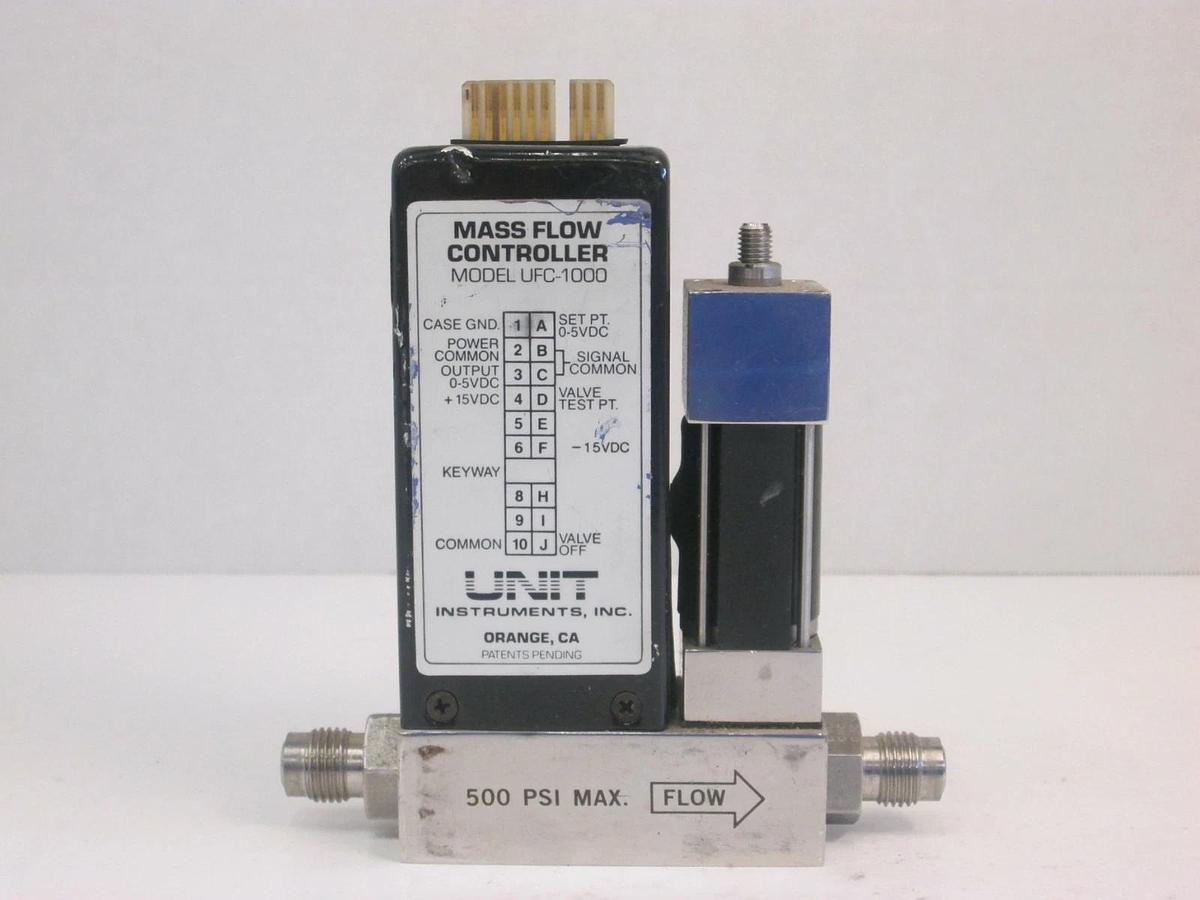 Used Unit UFC-1000, MFC, Mass Flow Controller, CCL4, 25 SCCM, Used