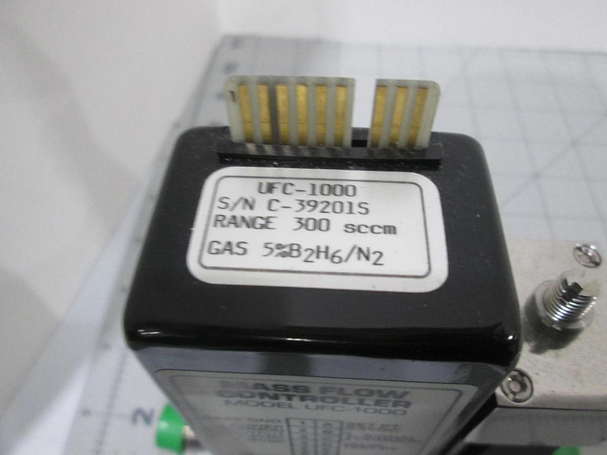 Used Unit, UFC-1000, Mass Flow Controller, 5%B2H6/N2, 300 SCCM, Used