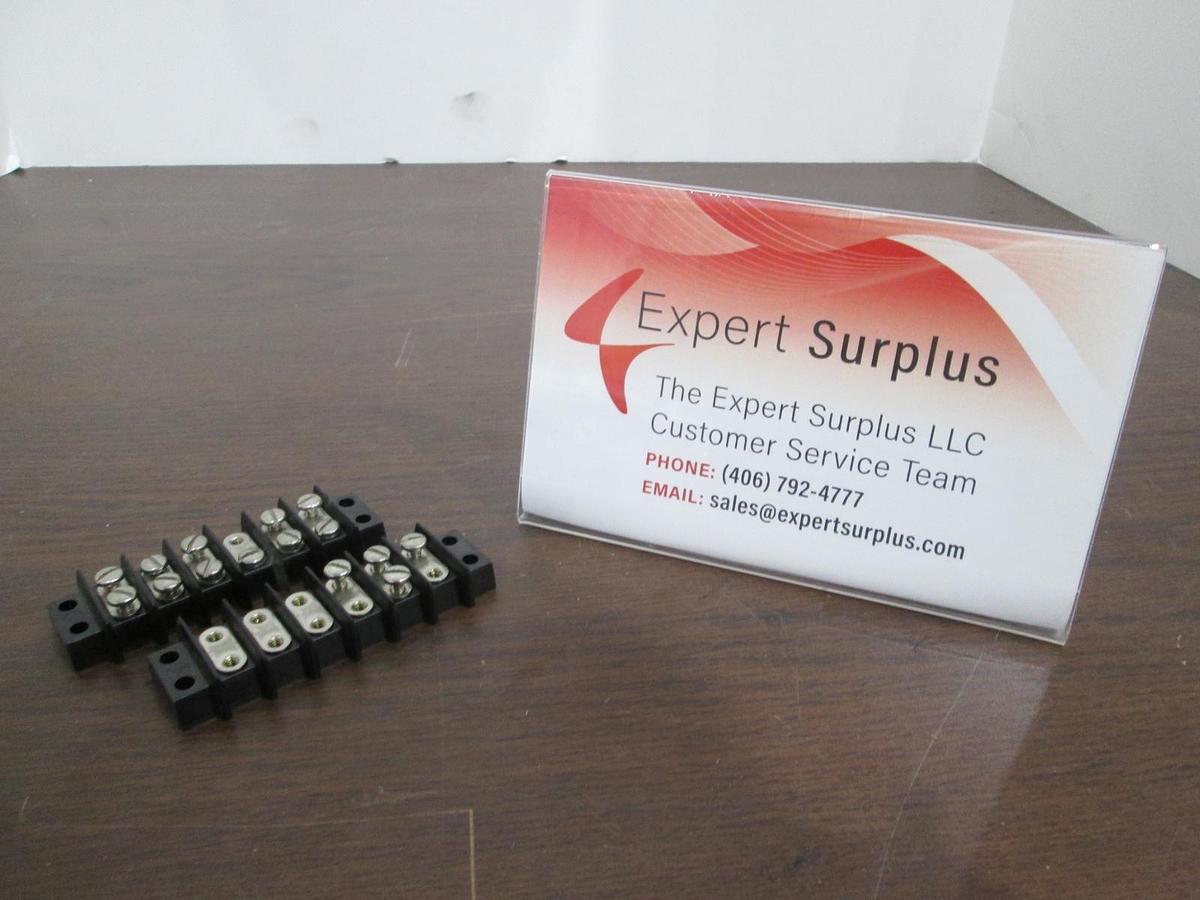 Used Cinch, 6 Position Terminal Block, Used, Lot of 2