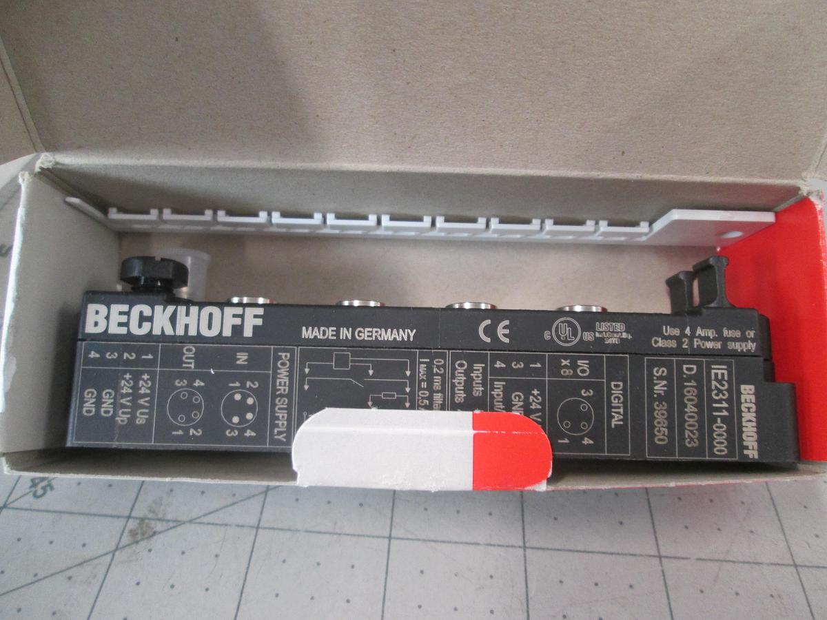 Beckhoff, 8 Channel Digital Combi, Extension Box,Module, IE2311, New
