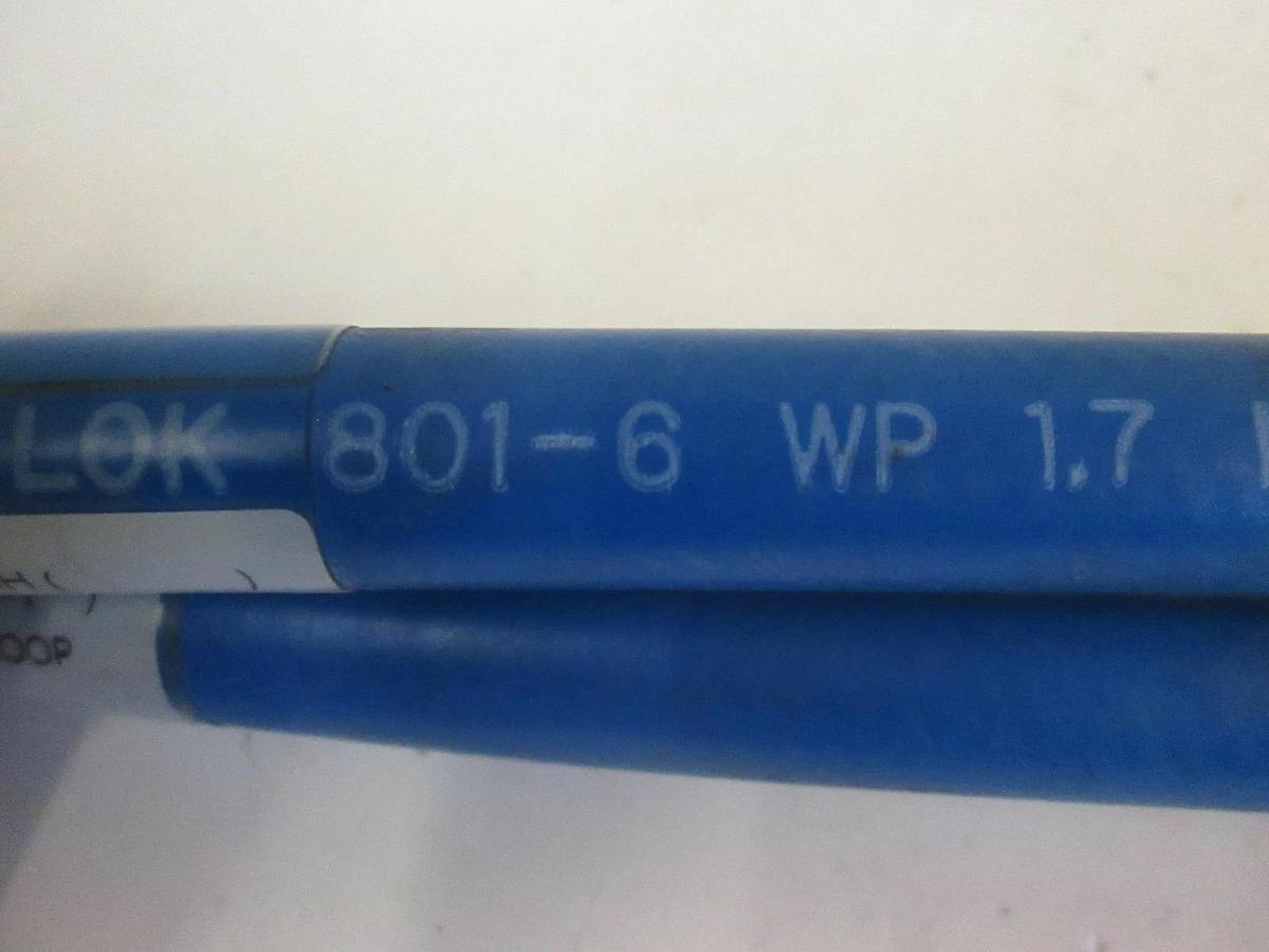 Used Parker PushLok Hose 3/8"ID, 801-6, Lot of 2, Used