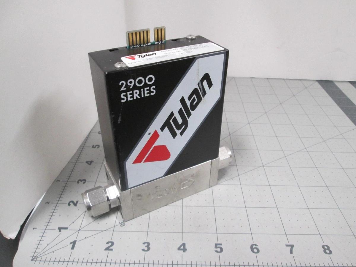 Used Tylan, FC-2960M, 15 SLPM, O2, Mass Flow Controller, New