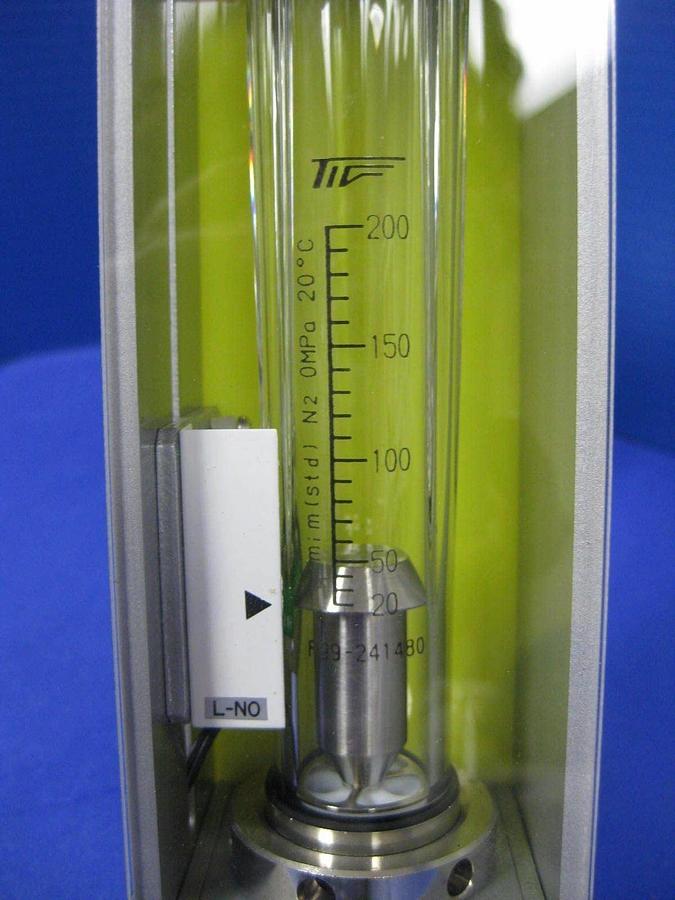 Used Tokyo Keiso F99-241480 Purge Meter, 20-200 l/Min N2, Used