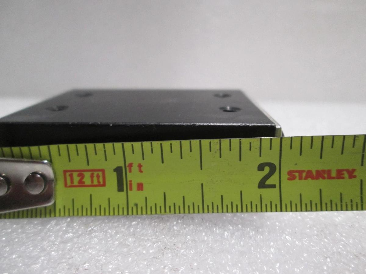 Used Del-TronLinearBearing Guide Block w/ Guide Rail, Used