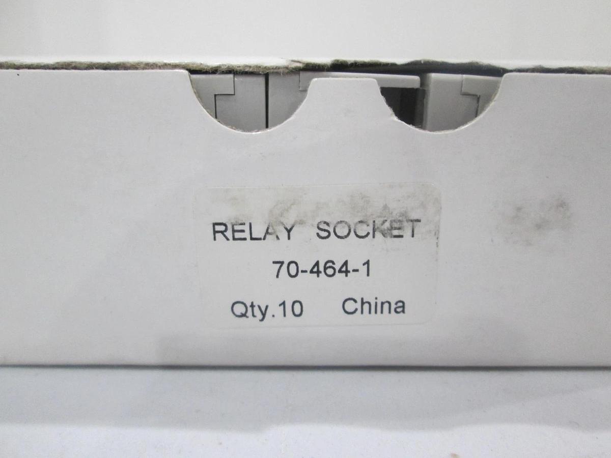 Magnecraft, 70-464-1, Relay Socket, New, Lot of 10
