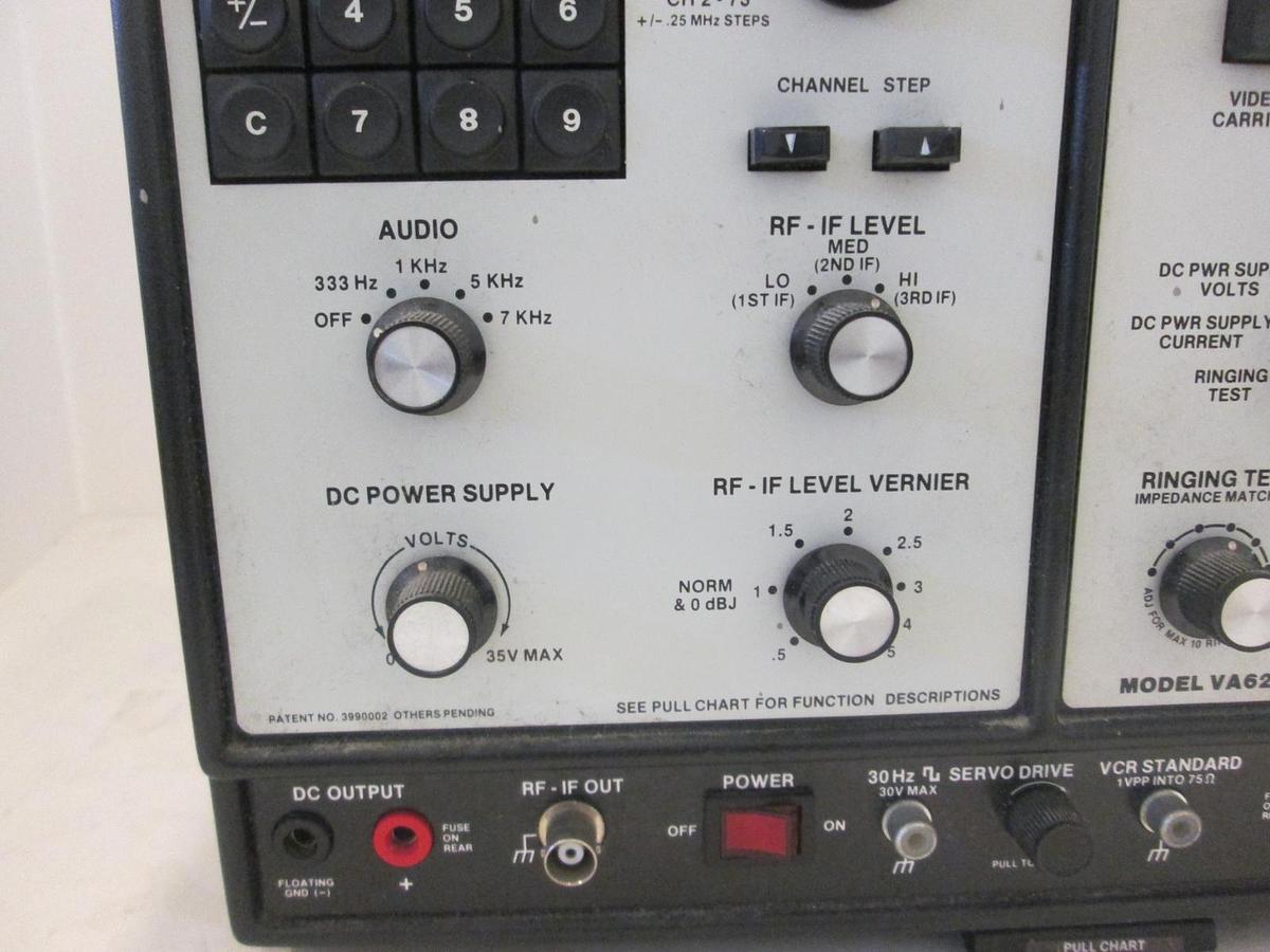 Used Sencore, Model VA62, Universal Video Analyzer, Used