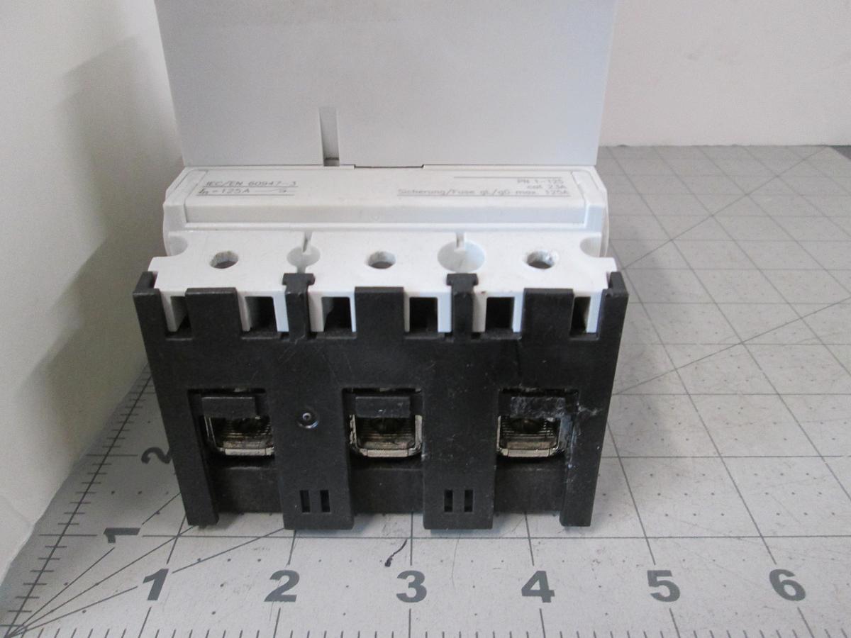 Used Moeller Eaton, NZM1, Circuit Breaker MCCB 690VAC 6000V IEC/EN 60947