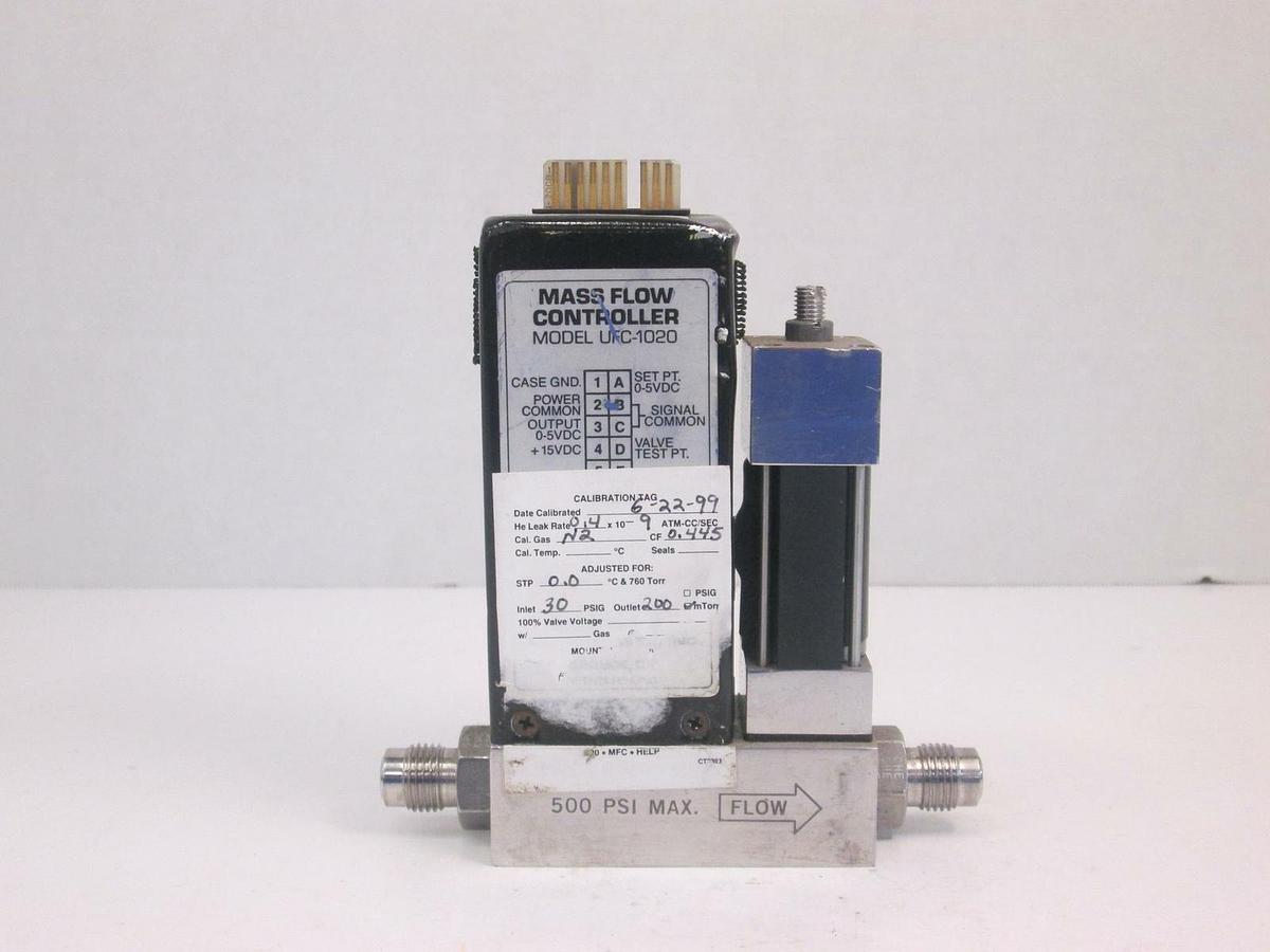Used Unit UFC-1020 Mass Flow Controller MFC, CF4, 200 SCCM