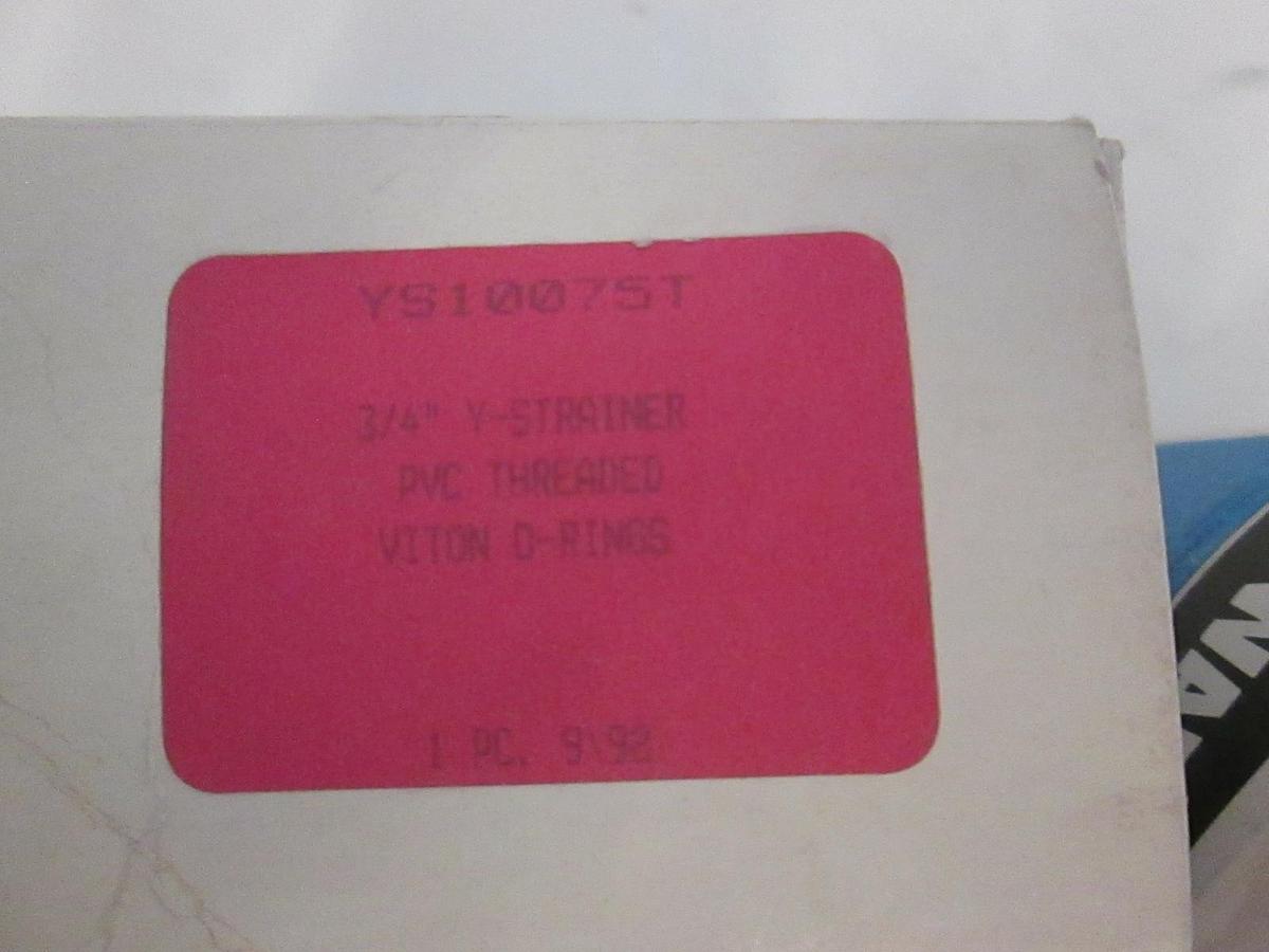 Hayward, Plastic Valves, YS10075T, 3/4" Y-Strainer PVC Threaded, New, Lot of 2