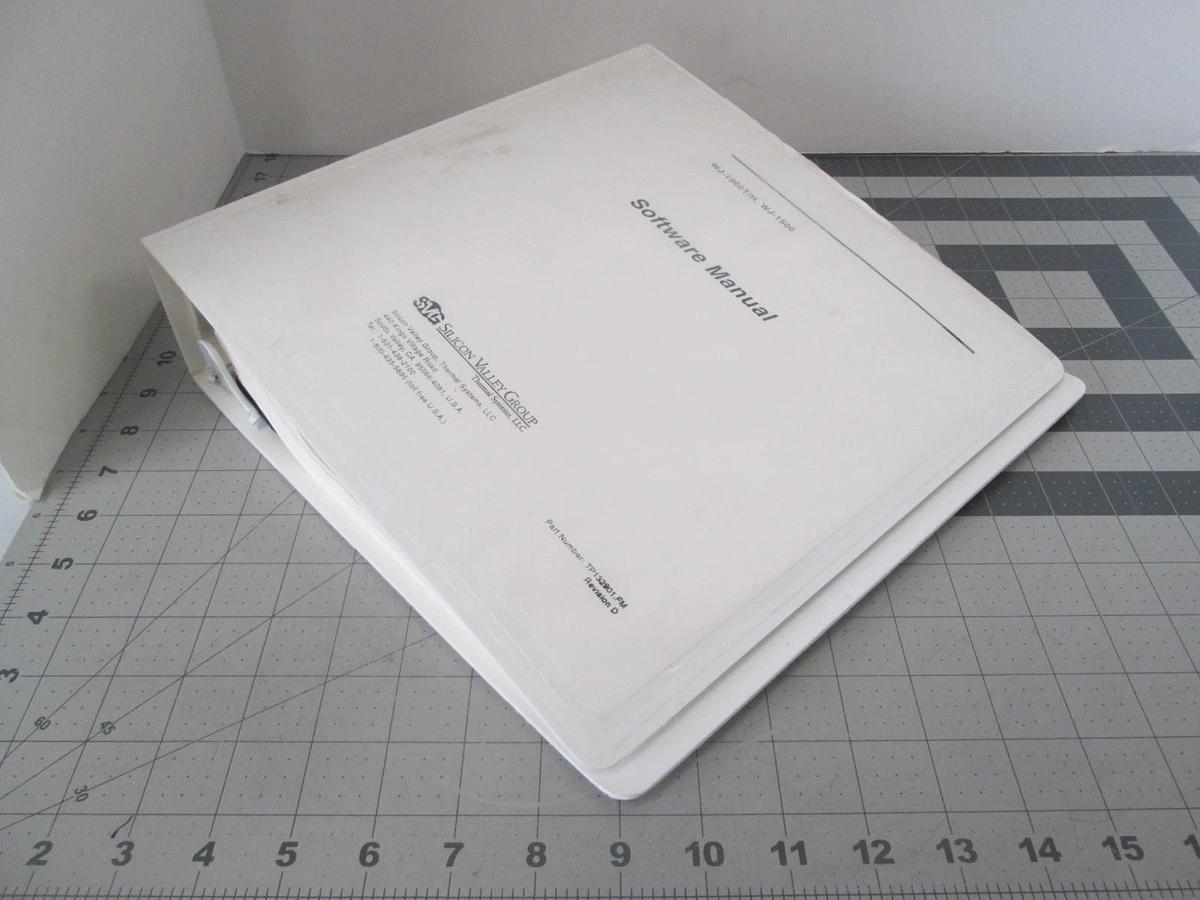 Used Watkins Johnson, Software Manual, WJ-1000T/H, WJ-1500, Used