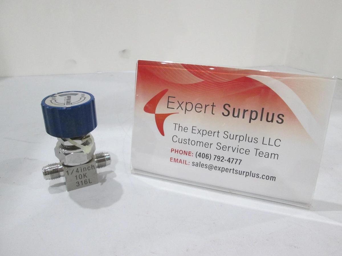 Used Nippon Sanso, 1/4" 10K 316L, Manual Valve, Used