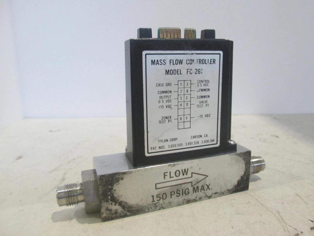 Used Tylan, FC-261, Mass Flow Controller, 15 SLPM,N2, Used