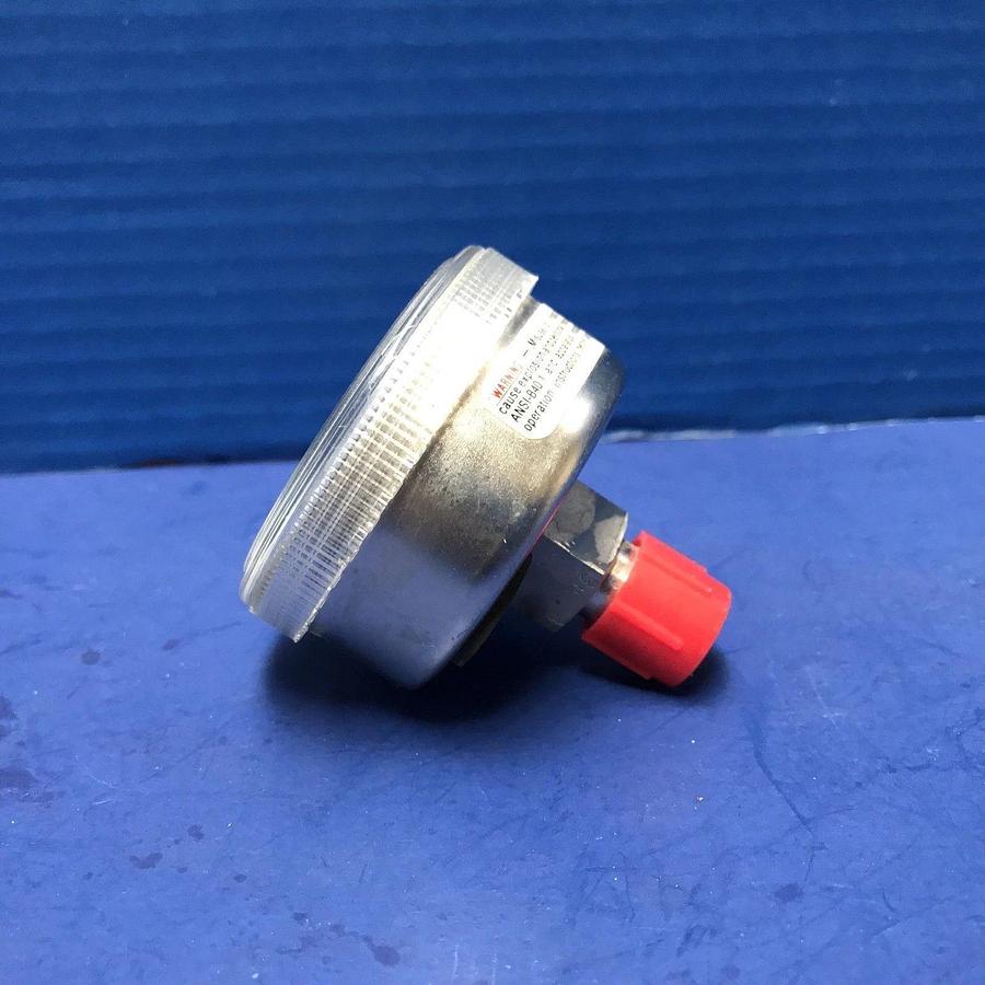Used Span Pressure Gauge 30-0-30 psi, 1/4" MVCR, Used