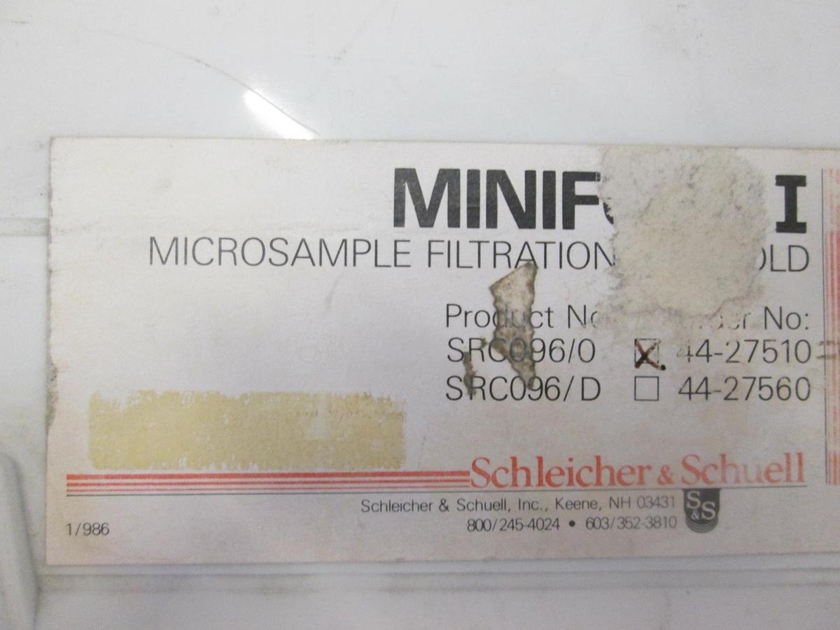 Used Schleicher & Schuell, Manifold Slot Blot System, MiniFold 1, 44-27510, New