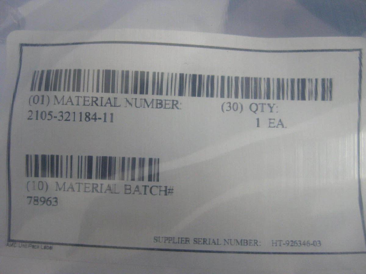 Heraeus TEL Tokyo Electron 2105-321184-11 Quartz Fins, New