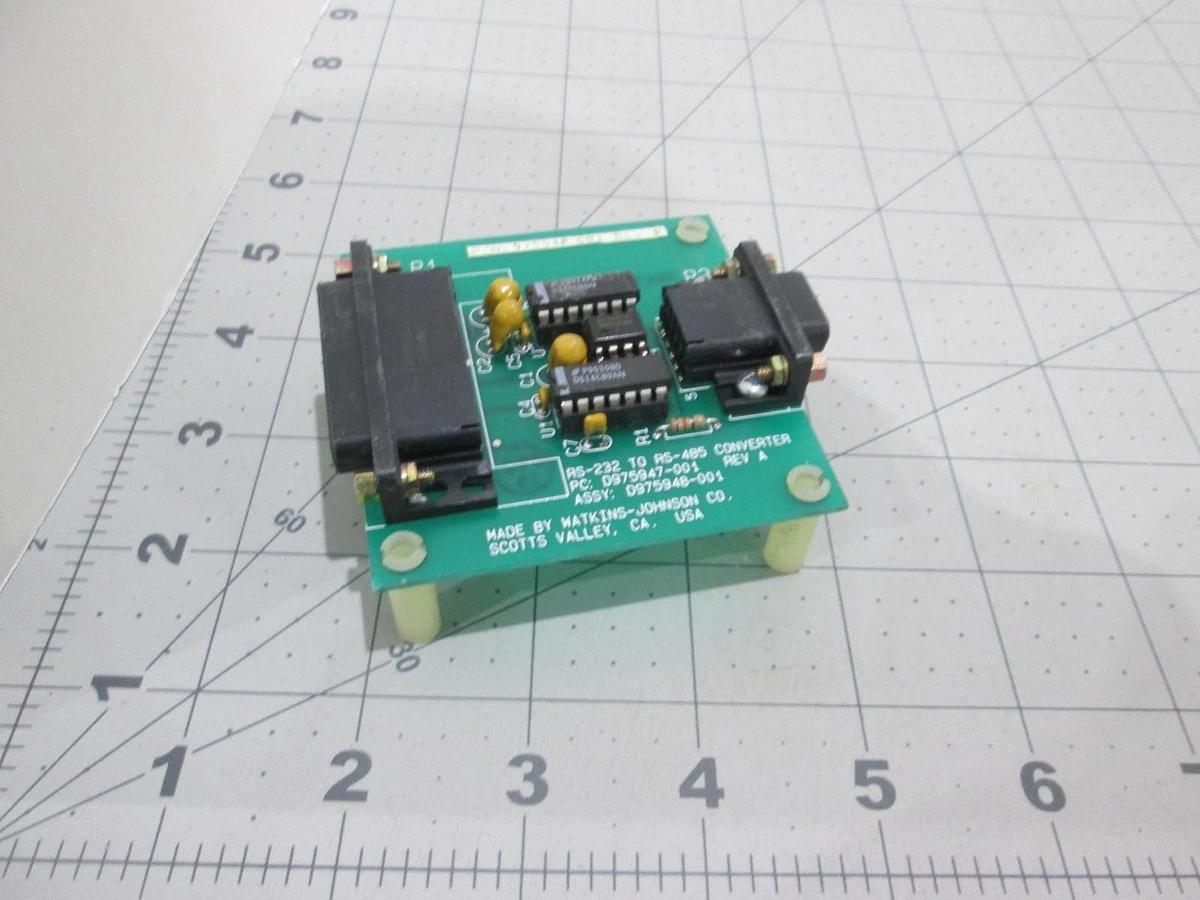 Used Watkins Johnson, D975947-001, Converter PCB Assy, Used
