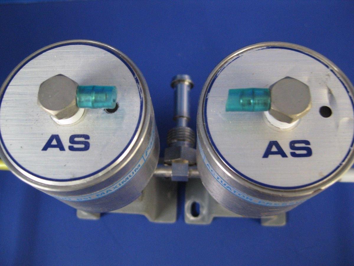 Used Ewal Parker Titan II Auto Switchover Actuated Valve Assy (CO2) for Semi-Gas