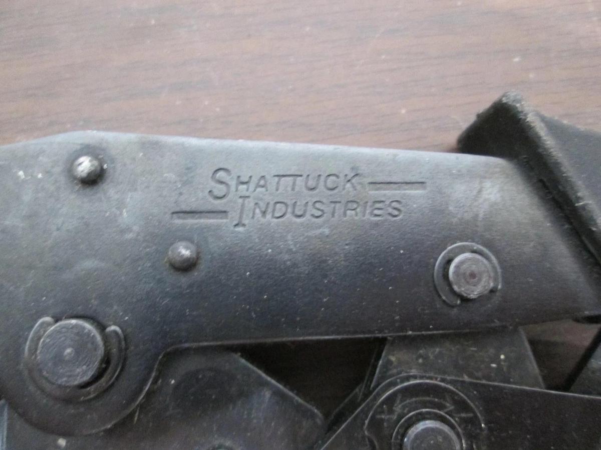 Used Shattuck Industries, 80-3005, Electrical Crimper, Used