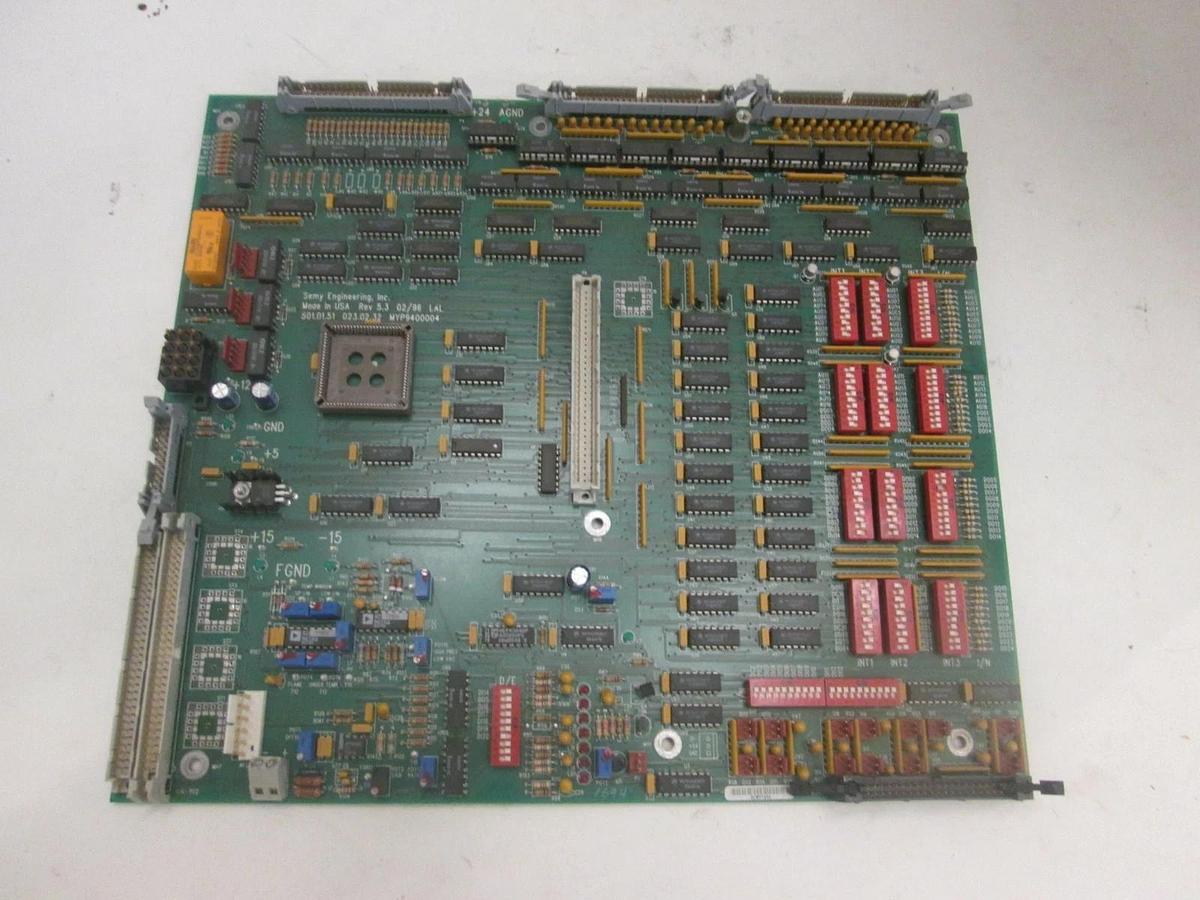 Used Semy Engineering, MYP9400004, Extended Gas Panel Interface Board, Used