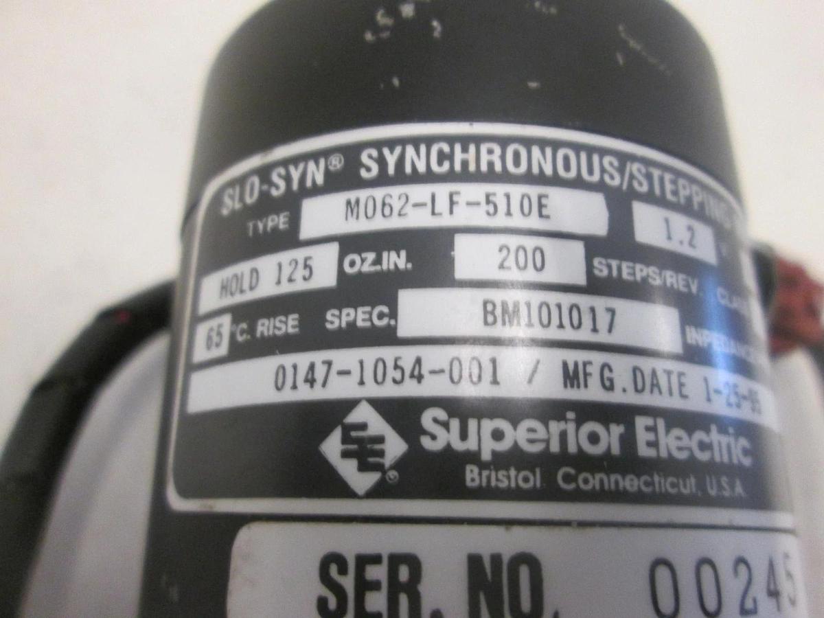 Used Applied Motion Products, M062-LF-510E, Slo-Syn Synchronous Step Motor, Used
