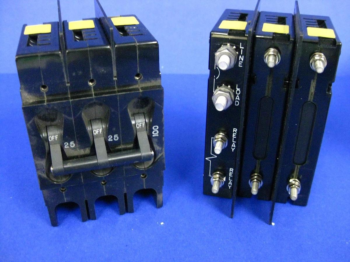 Airpax 219-3-2877-1, 3 Pole 277/480 V Magnetic Circuit Breaker - LOT of 2 NEW