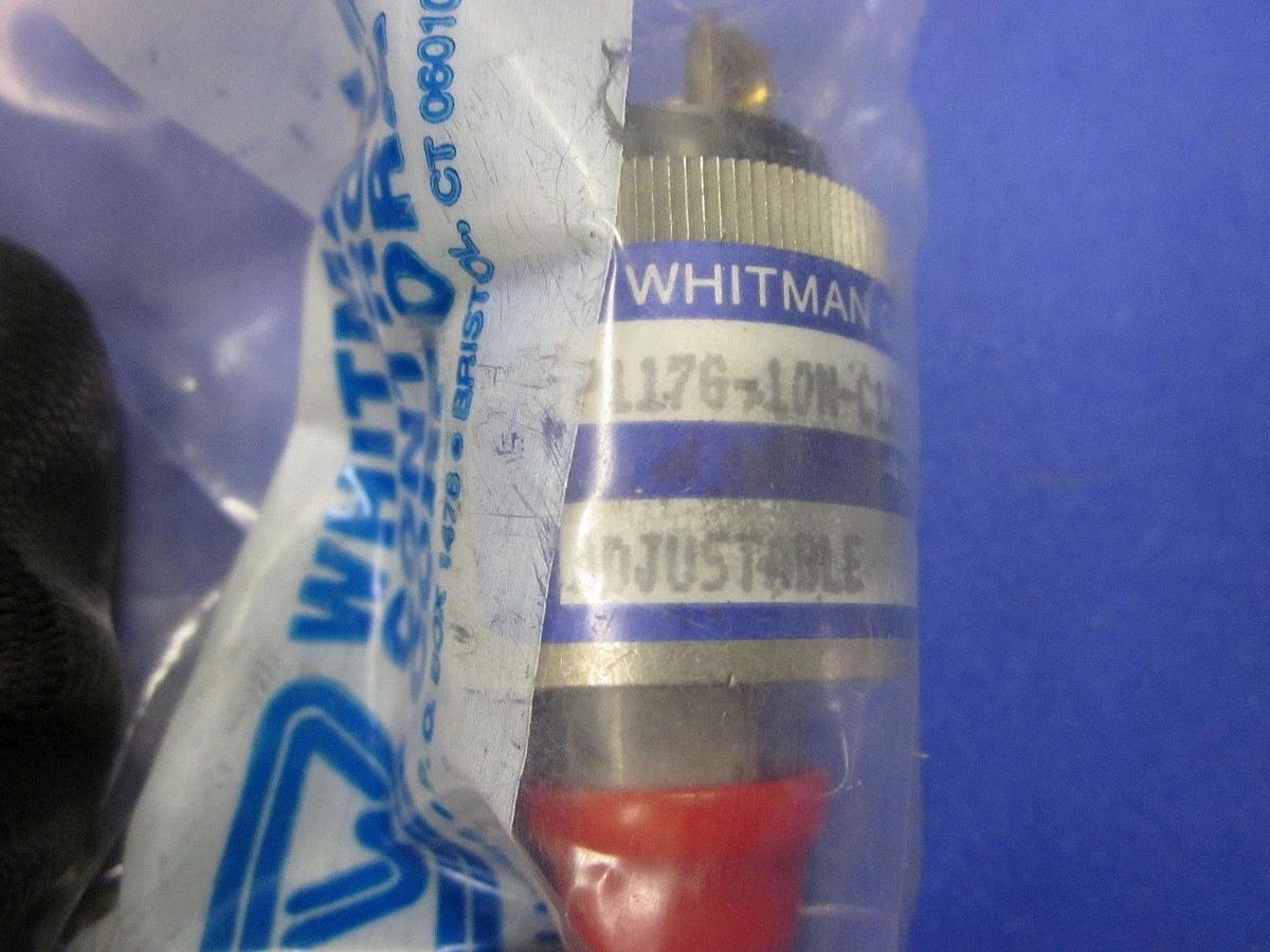 Whitman Controls P1176-10N-C12TS Adjustable Pressure Switch, NEW