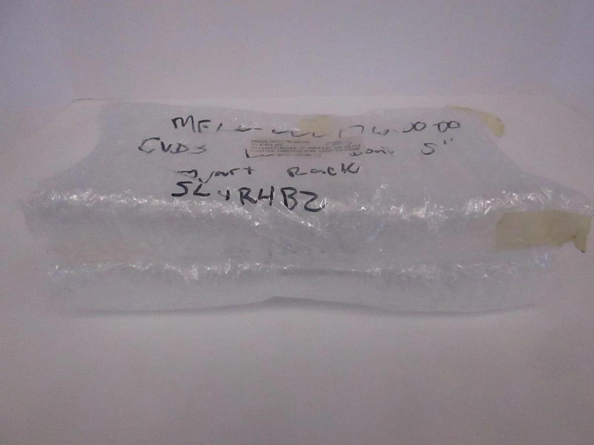 Quartz Boat 5" Wafer, 68-Slot, CVD-03, ME66-000176-00-00, New, Lot of 2
