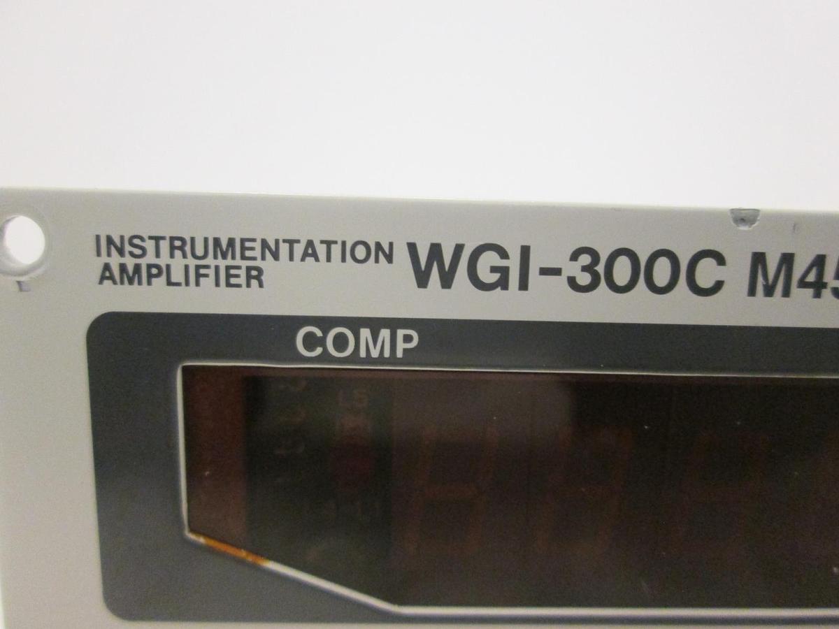 Used Kyowa, Instrumentation Amplifier, WGI-300C M45, Used