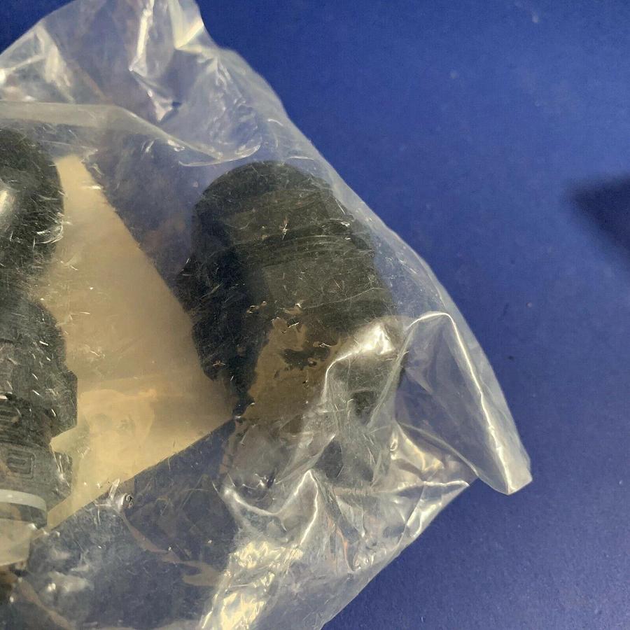 RS 381-551 Black A2P Nylon Cable Gland M25, Lot of 10 New