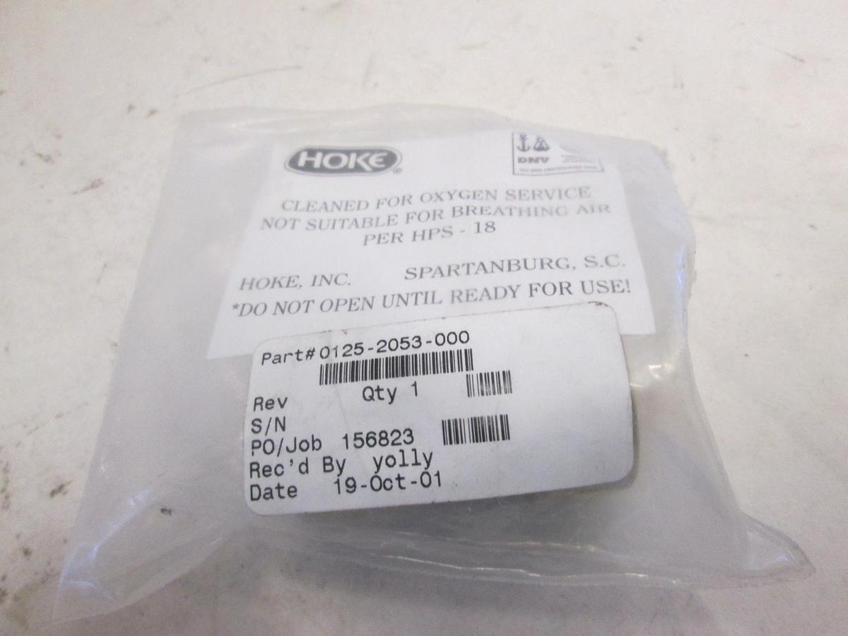 Used Hoke, 0125-2053-000, Valve New