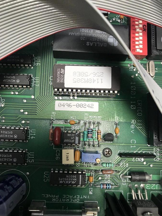 Used Stepper Motor Driver Controller w/ 0496-00242 PCB, Used