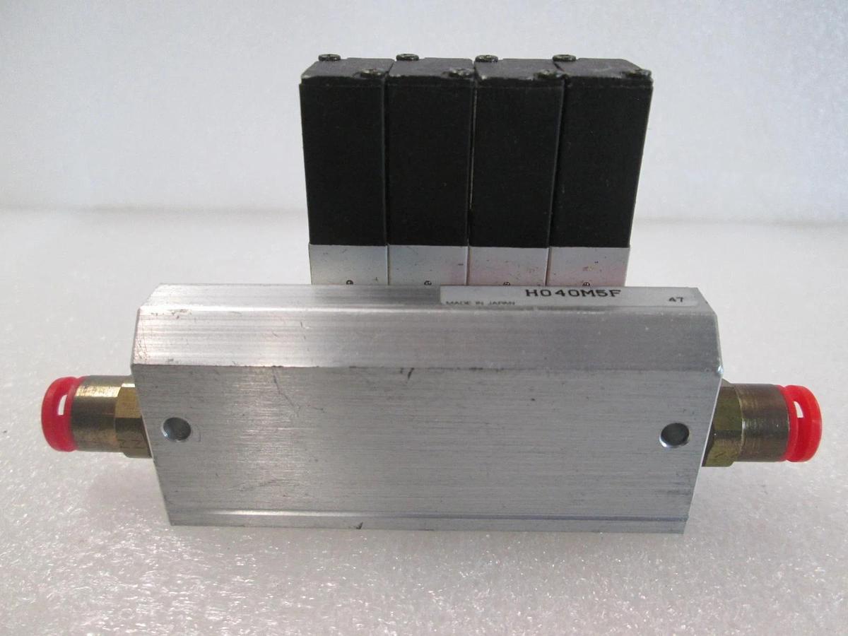 Used Humphrey, H040-4E1, 4 Valve Block Assy w/ H040M5F, Used