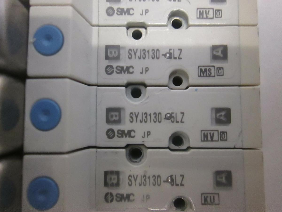 Used SMC, Solenoid Valve, SY3130-5LZ, Used, Lot of 5