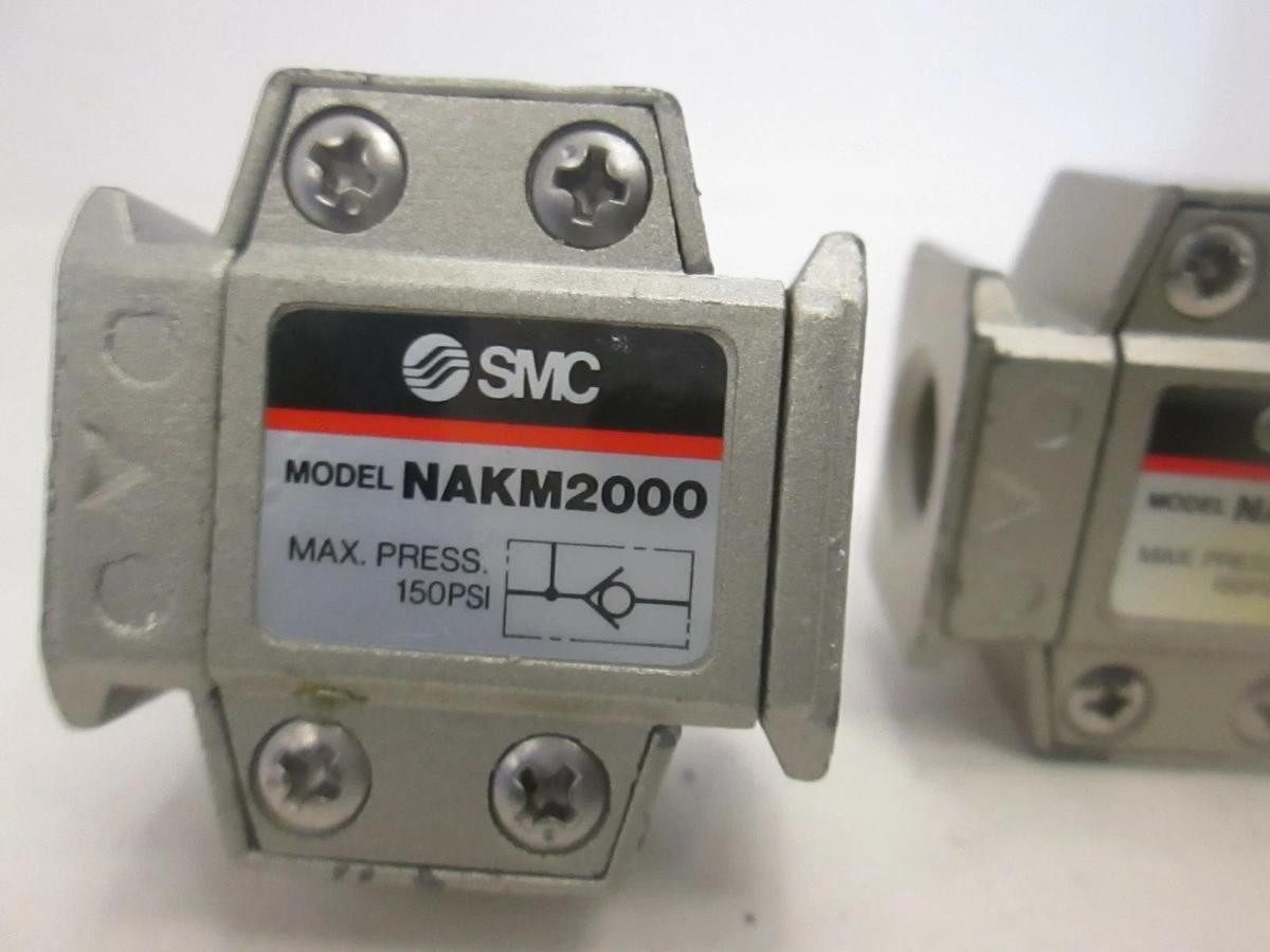Used SMC, Air Filter Regulator, NAKM2000, Used, Lot of 2