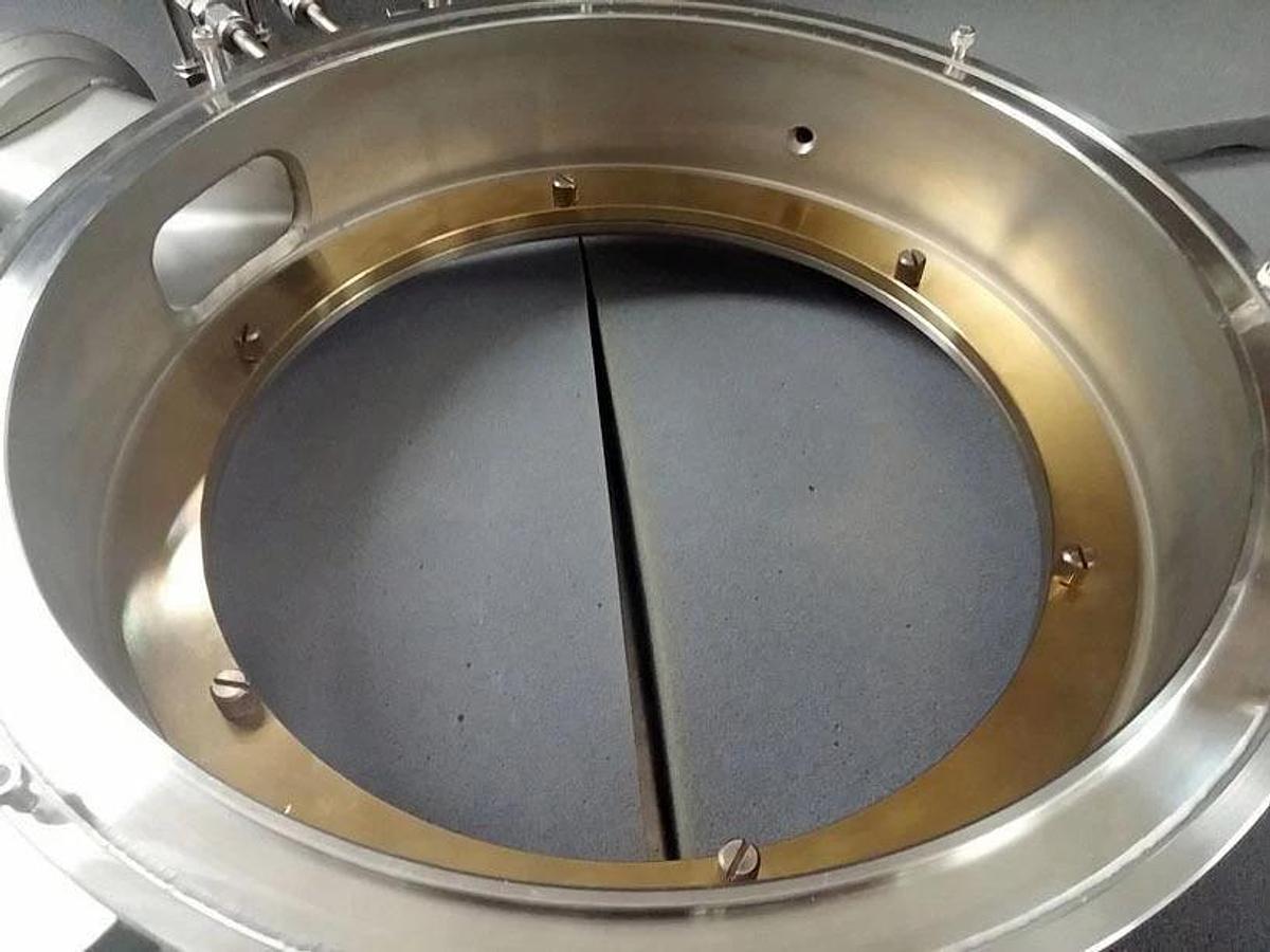 Used Kokusai 200mm Process Chamber Manifold Flange Plenum, Used