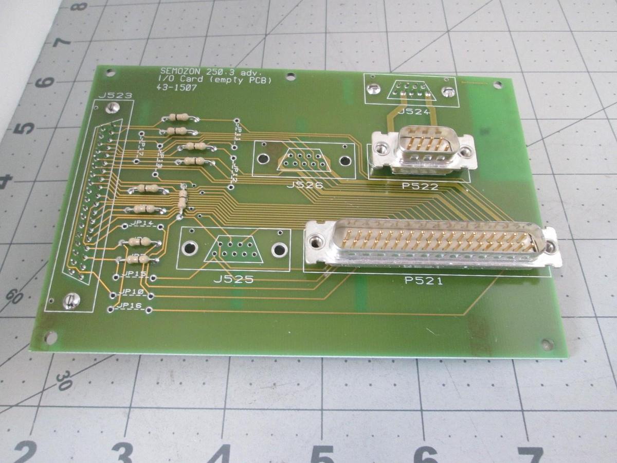 Used Sorbios, 33-1506, I/O PCB Card, Semozon, New